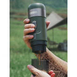 Macchina per caffè espresso wireless HIBREW: caffè da viaggio per auto e campeggio